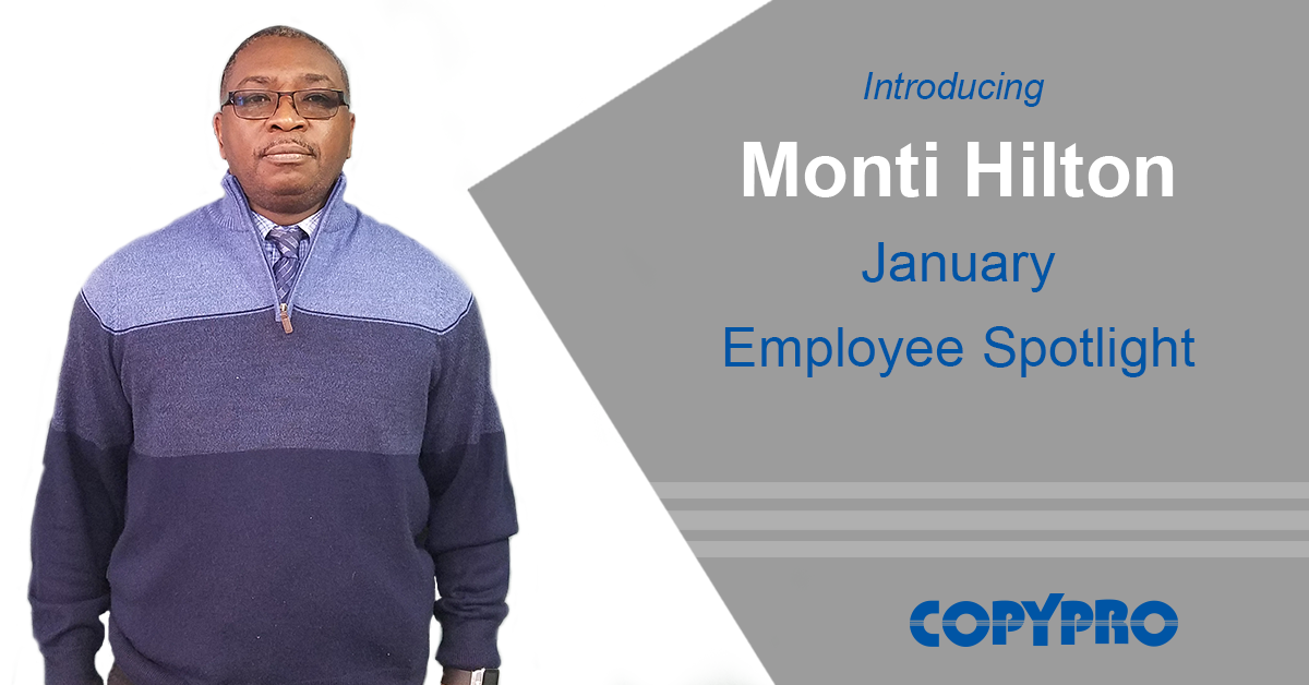 MONTI HILTON – JANUARY EMPLOYEE SPOTLIGHT