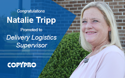 COPYPRO ANNOUNCES TRIPP PROMOTION