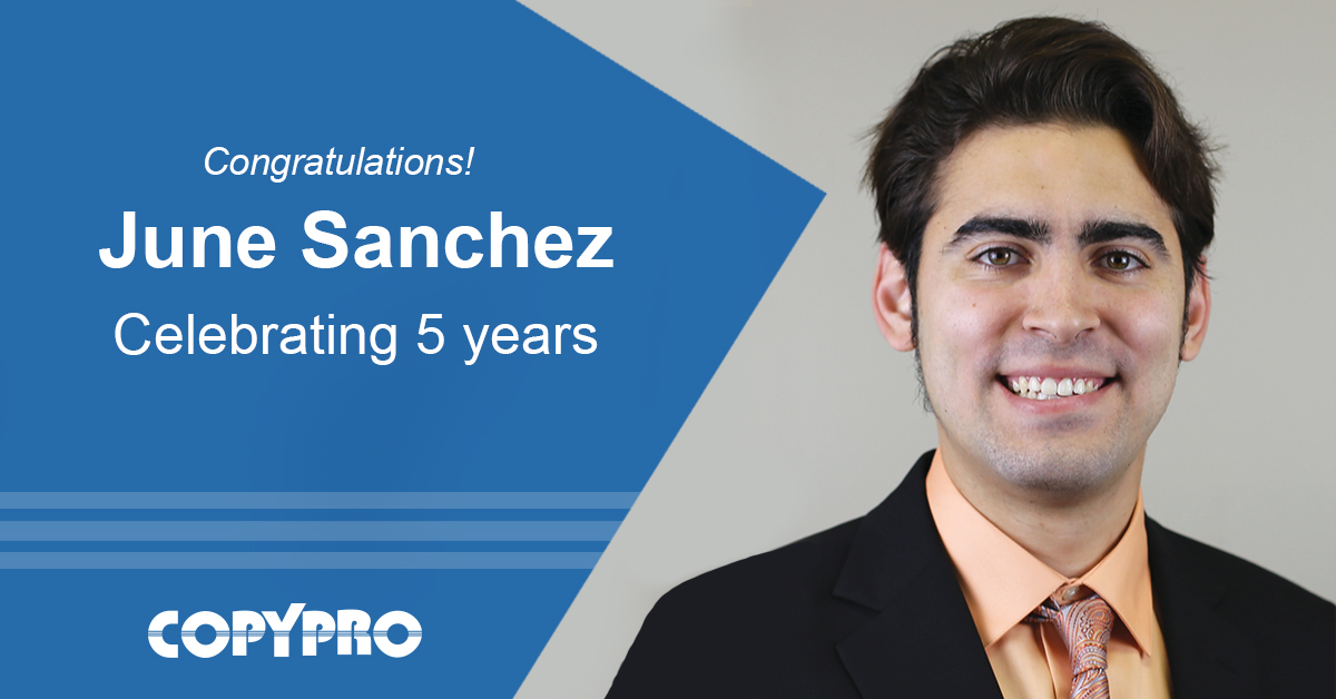 JUNE SANCHEZ CELEBRATES 5-YEAR ANNIVERSARY