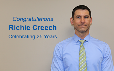 CREECH CELEBRATES 25 YEARS