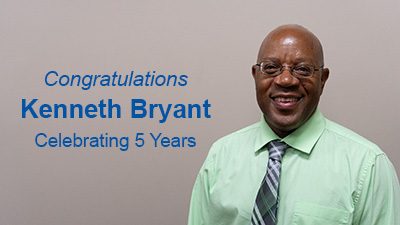 BRYANT CELEBRATES FIVE YEARS