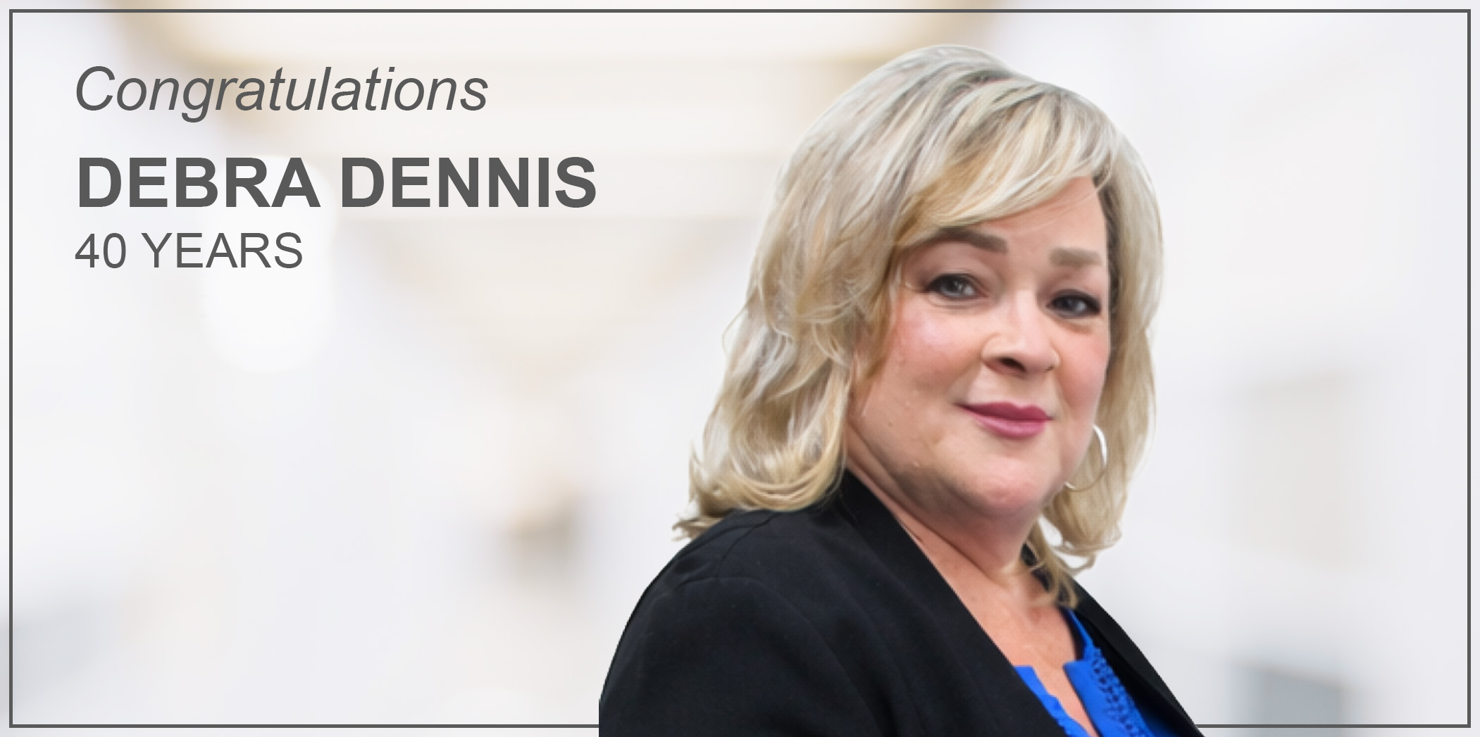 Debra Dennis Celebrates Milestone 40th Anniversary with CopyPro