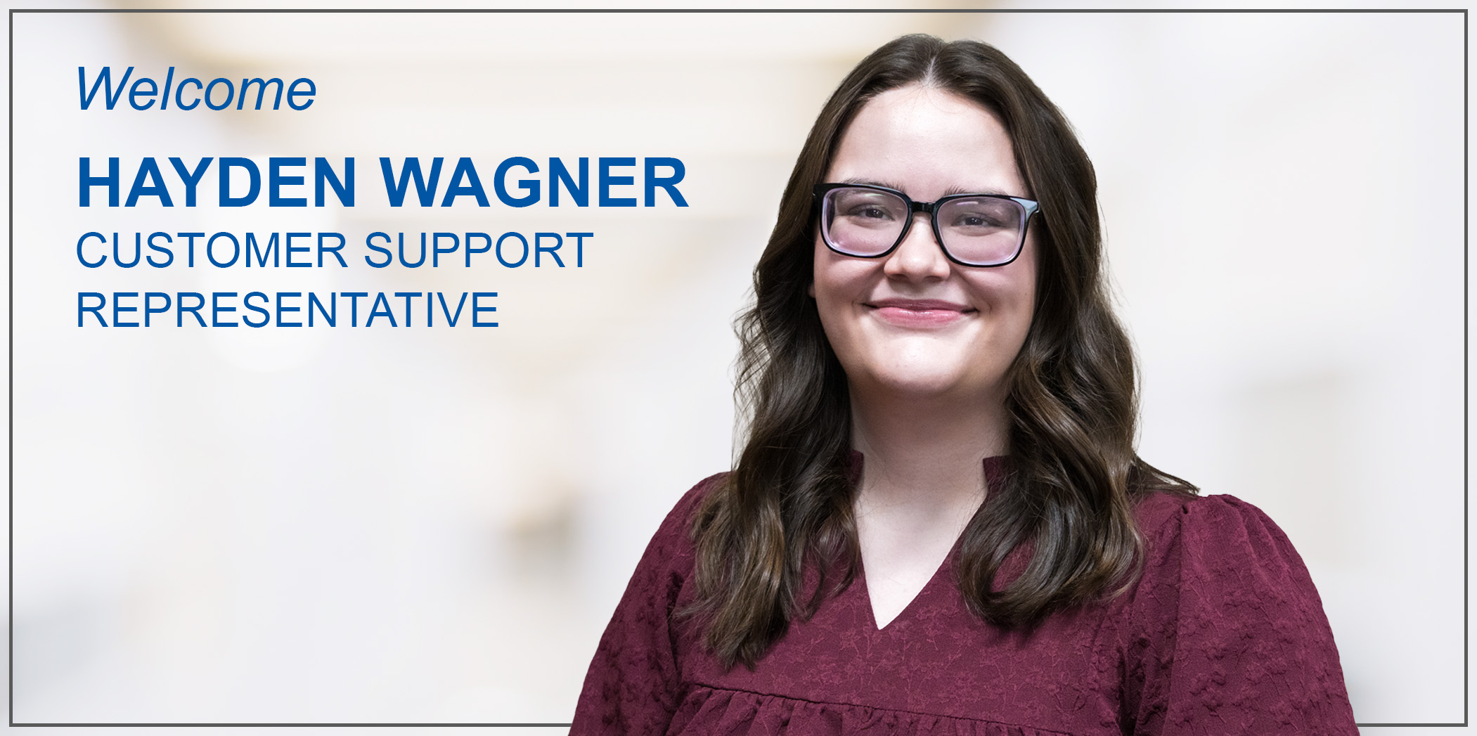 COPYPRO WELCOMES HAYDEN WAGNER